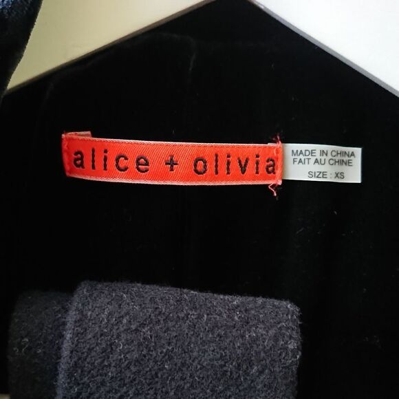 Alice + Olivia belted flare PeaCoat - Picture 5 of 12